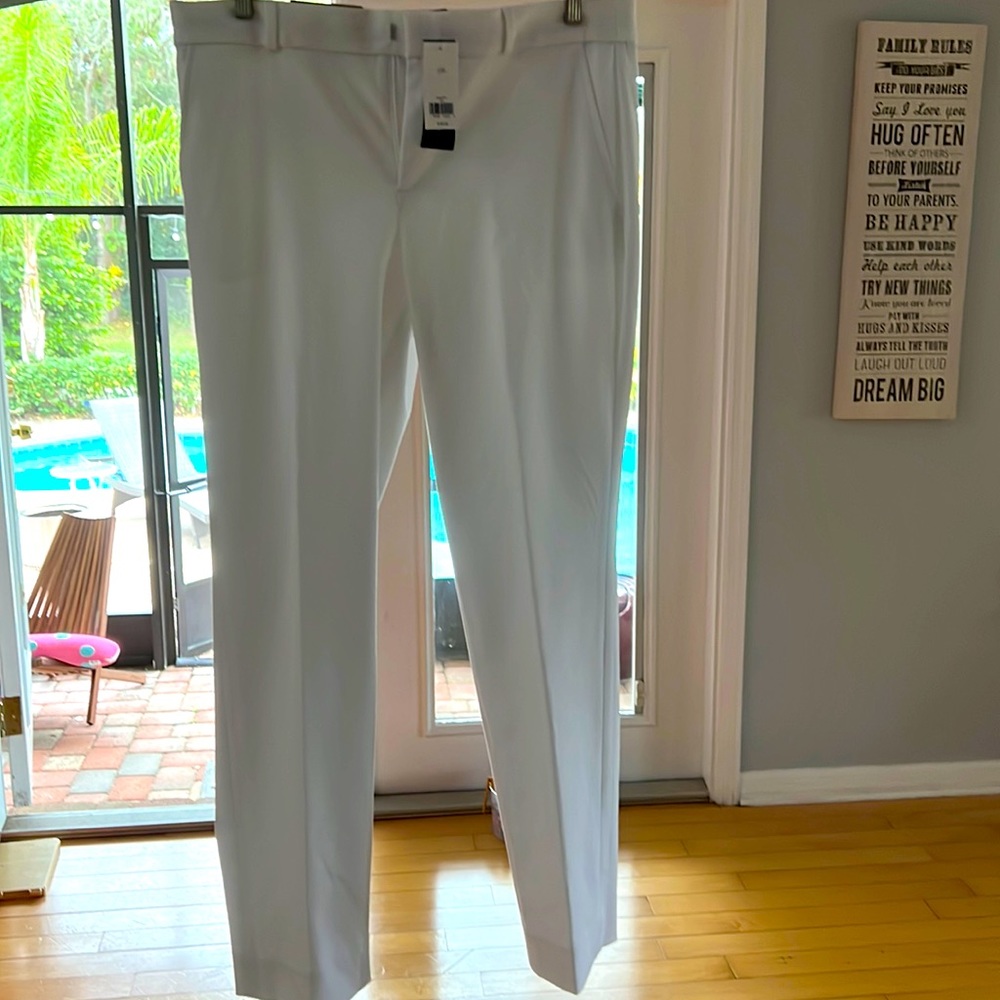 Brand new pair of banana republic ryan white pants.